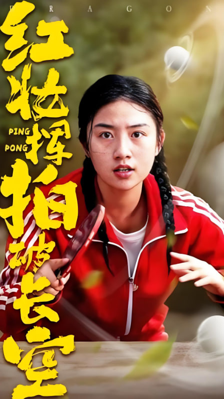 红妆挥拍破长空封面图