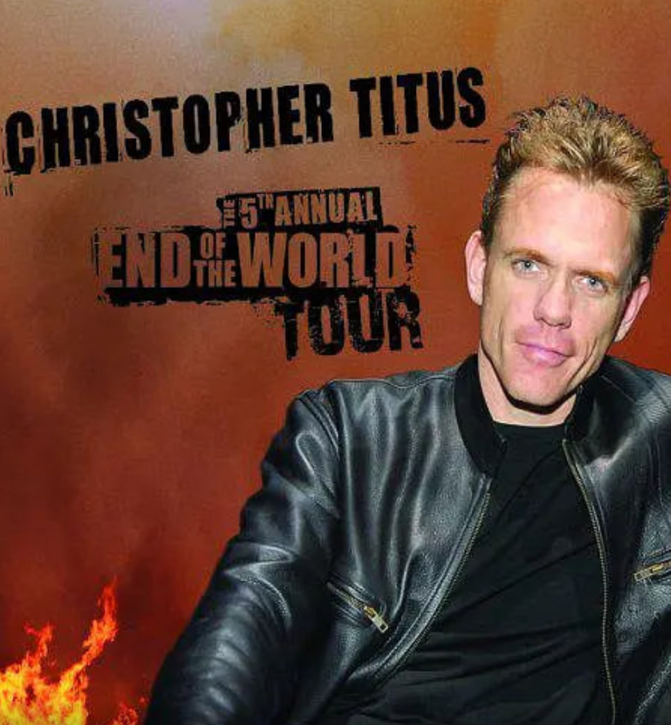 克里斯托弗·泰特斯第五届世界末日巡演封面图