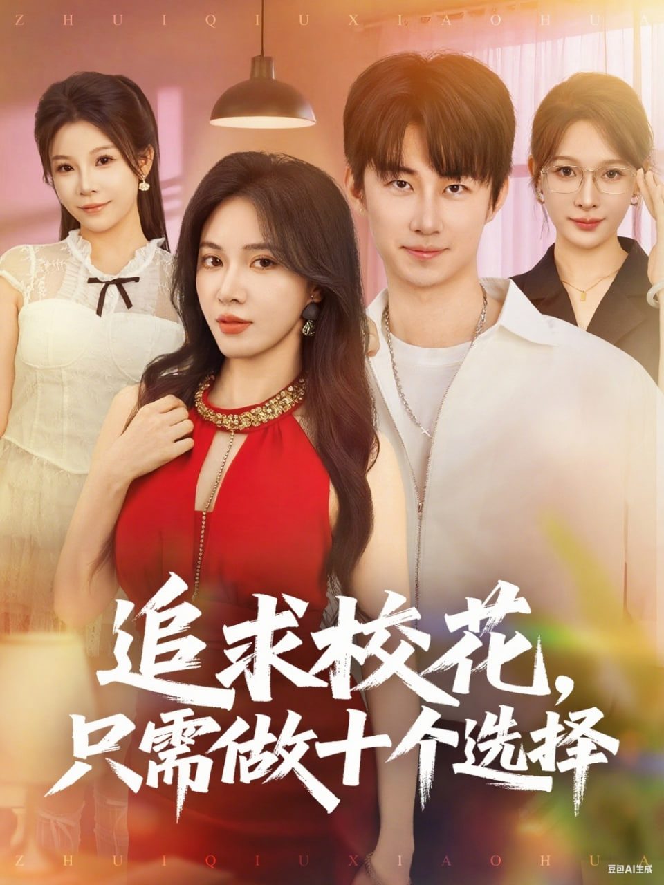 追求校花只需做十个选择（开局拿捏校花，我有神级系统怕什么）封面图